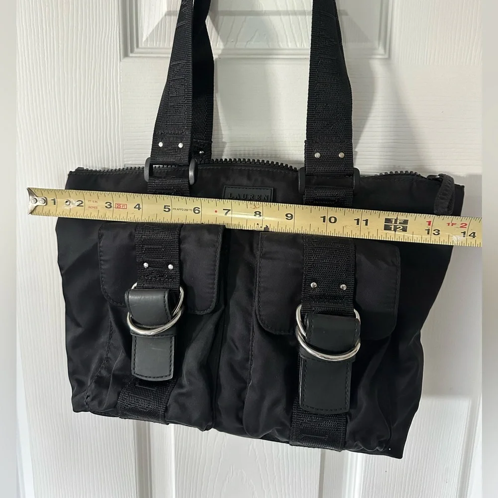 LAUREN Ralph Lauren Black Tote Bag - Picture 3 of 4
